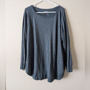 Maurices Women's Blue Long Sleeve Sweater Plus Size 2X